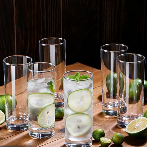 Gobelets en verre réutilisables de 290 ml pour vin et bière