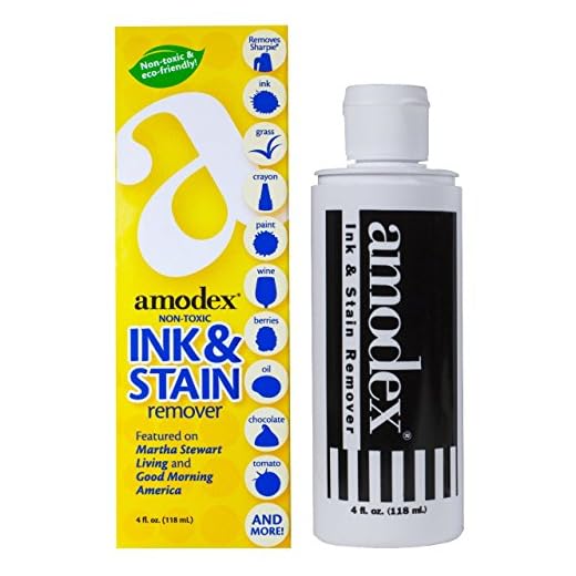 Amodex Ink & Stain Remover - 4 Packs