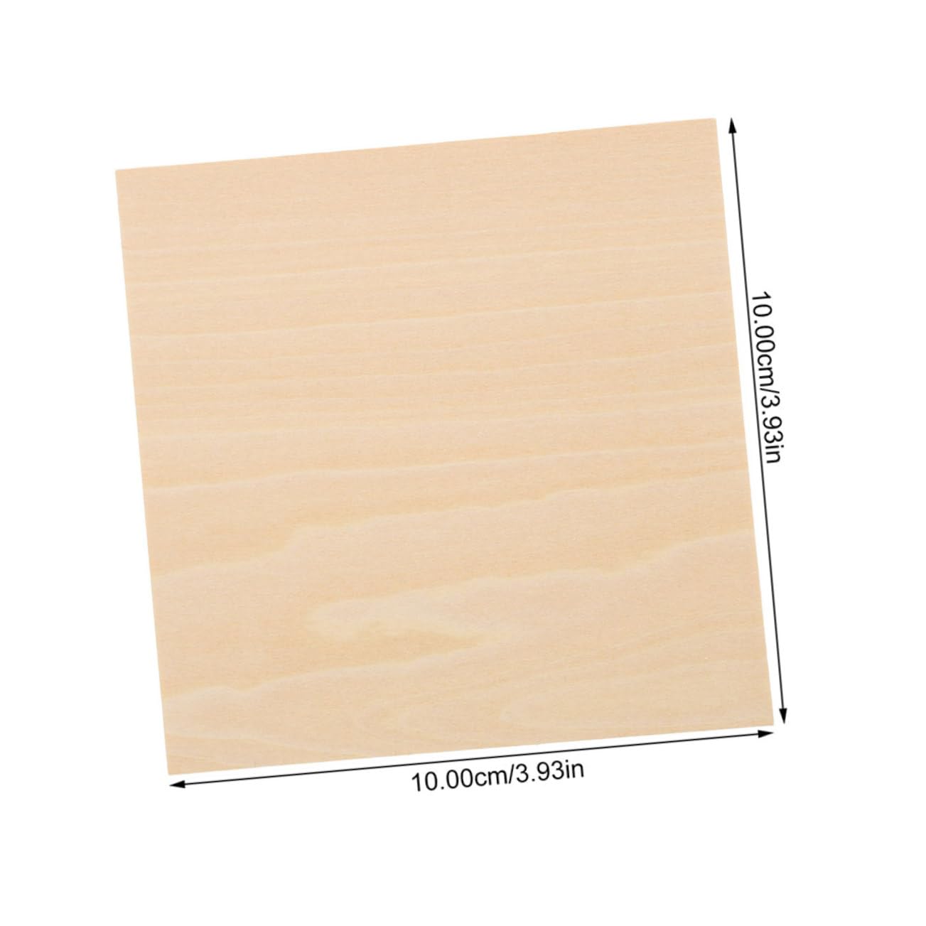 HOMOCONO Holzplatten Für DIY-Projekte - Robuste Möbelbauplatte In Rechteckiger Form