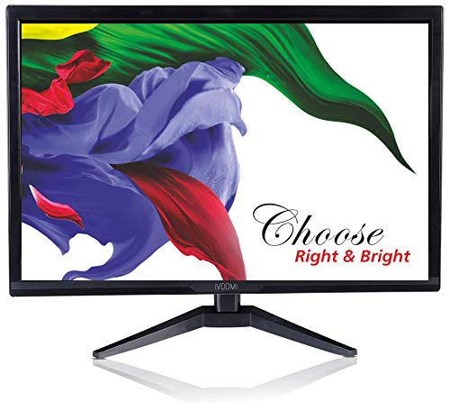 iVOOMi 19-Inch Led Monitor With Hdmi And Vga ( Pack of 1 ), Black