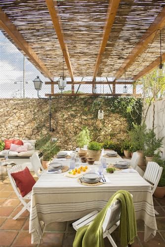 Caña en rollos de 5 metros ideal para pergolas y techados rústicos exteriores 5