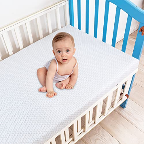 Hush Hutting Pack And Play Mattress, Portable Pack N Play Mattresses Topper, Memory Foam Playpen Mattress With Removable Cover, Quiet And Odorless Playard Mattress Fits Pack N Play, 38"X26"X3" #TOP5