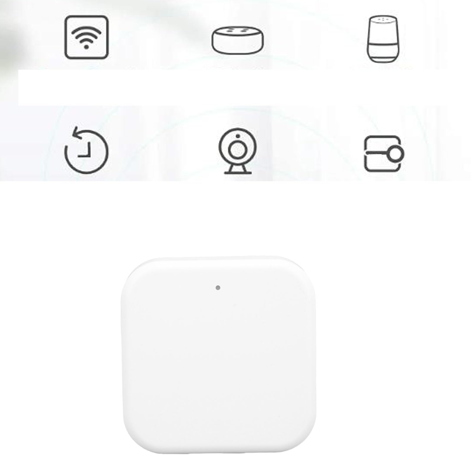 Gateway Smart Home con Crittografia, Hub Wifi e Porta RJ45 per Controllo App TTLock con Dispositivi Intelligenti per Casa, Ufficio, Viaggio