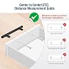 JOY DECOR 30 Pack 5 Inch Cabinet Pulls Kitchen Cabinet Handles with 3 Inch Hole Center Matte Black Cabinet Hardware Stainless Steel Kitchen Drawer Pulls for Cabinets Cupboard, 76mm Hole Centers #5