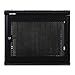 9U Professional Wall Mount Network Server Cabinet Enclosure 19-Inch Server Network Rack Meshed Door Low-Profile Black