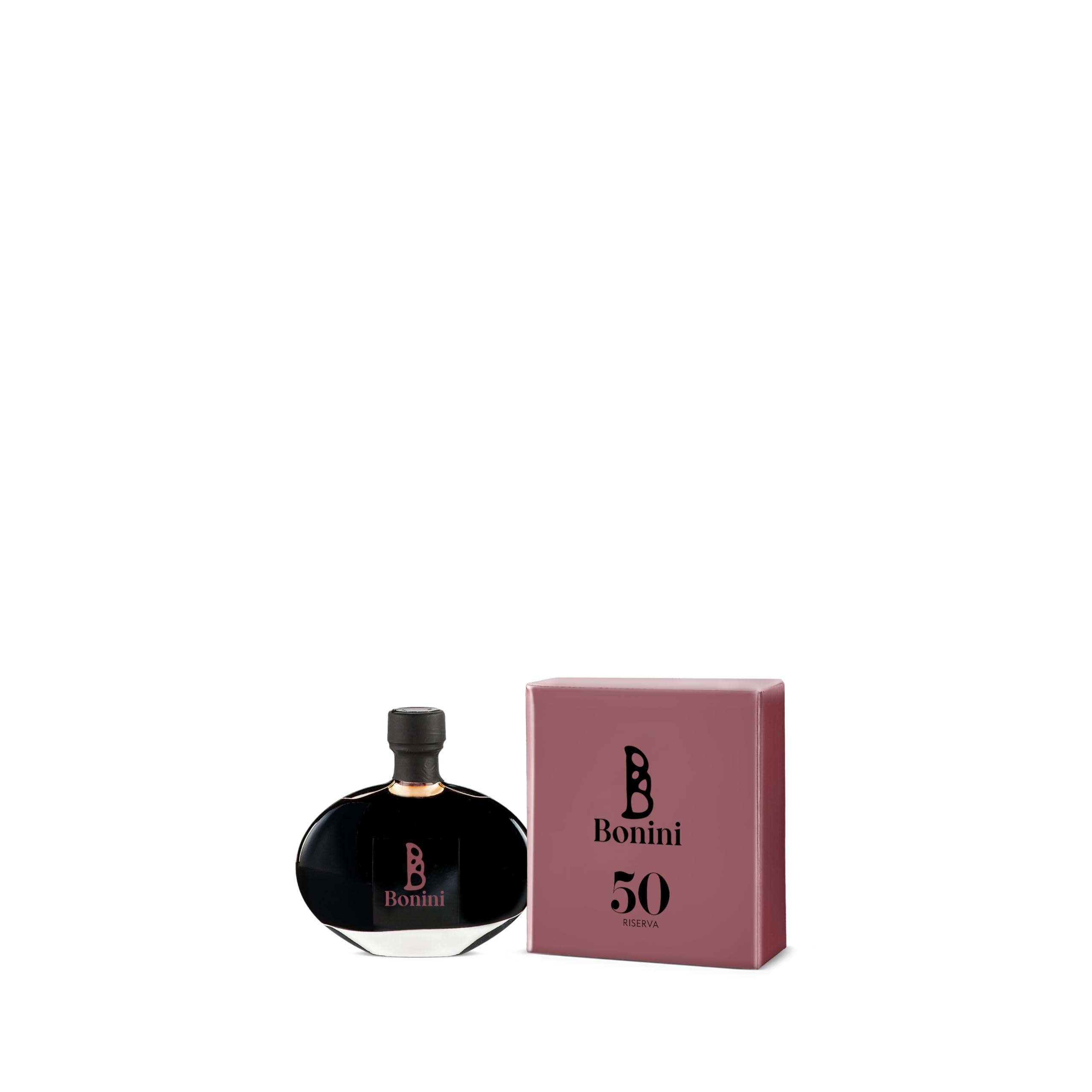 BONINI BLACK RISERVA 50 Years Condiment, Premium Aged Artisan Condiment, Handcrafted in Italy, Gourmet Condiment, The Condiment of the great Chefs,