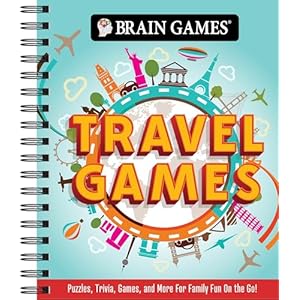 Brain Games – Travel Games: Puzzles, Trivia, Games, and More For Family Fun On the Go! Spiral-bound – April 29, 2024