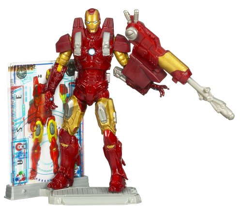 Iron Man 2 Movie Concept Series 4 Inch Action Figure Power Assault Armor