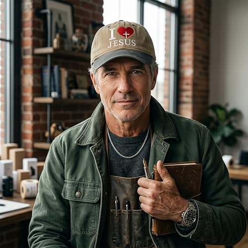 Image of I, Love Embroidered Baseball Cap