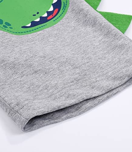 LOKTARC Short de malha infantil para meninos, pacote com 3, shorts jogger ativos de algodão para o v