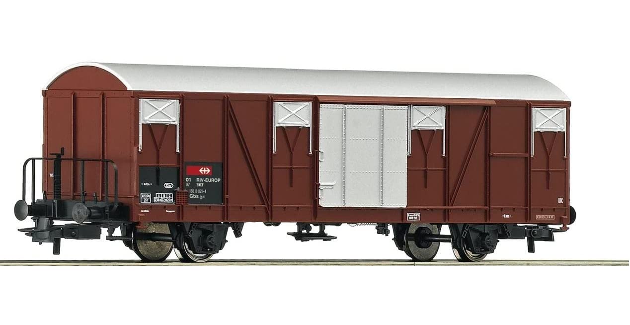 Wagon couvert Gbs SNCF ep V pour modélisme ferroviaire HO - 2
