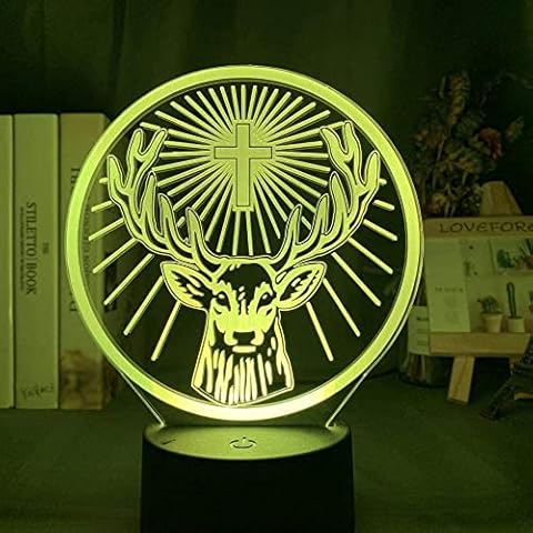 PiniceCore 3D Night Lantern Mirage con Control Remoto y 16 Colores Cover