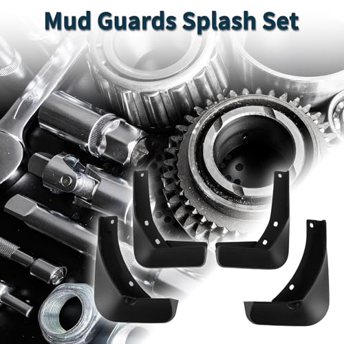 Image of Mud Flaps Splash Guards for Volkswagen Magotan 2016-2019 W /Mount Accessories Mud Guards Front and Rear 1 Set