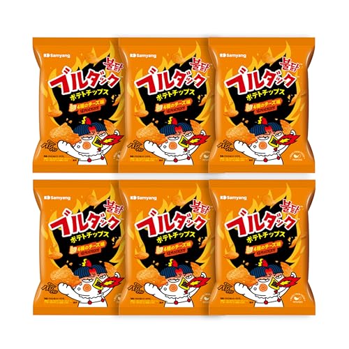 �y�݂̂鏤���z?SAMYANG �O�{�u���_�b�N�|�e�g�`�b�v�X, 4��̃`�[�Y��55g�A6�܁E�l�ߍ��킹�e�g�`�b�v�X �X�i�b�N�َq �؍��َq potato chips snack