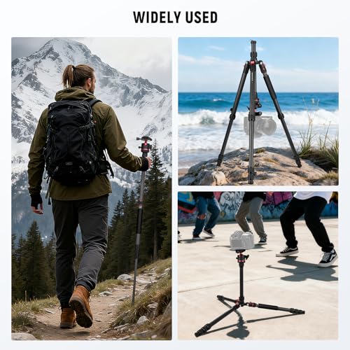 NEEWER Basics TP17B Carbon Fiber Tripod