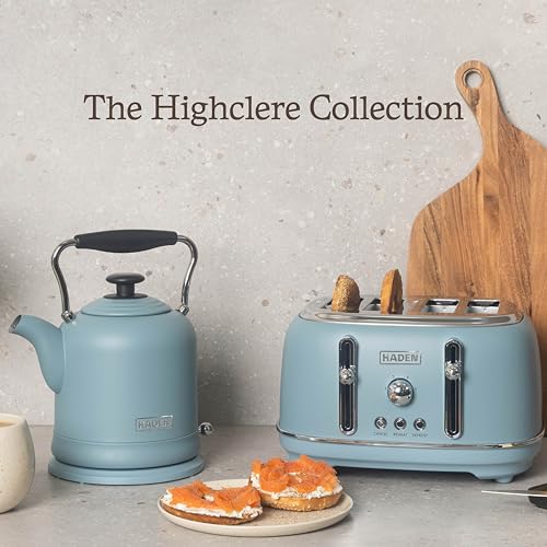 Haden Kettle Highclere 1.5L Rapid Boil Auto Shut off Poole Blue - Image 8