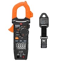 Vista 12 de Klein Tools CL390 - Medidor de abrazadera digital CA/CC, rango automático, 400 amperios, probador NCVT, pantalla LCD de alta visibilidad, TRMS