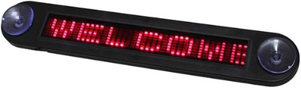 WholesaleLed Red 12V Car LED Programmable Message Sign Scrolling Display Board with Remote