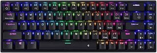 Cosmic Byte CB-GK-40 Artemis 3 Modes WiFi + Bluetooth + Wired Mechanical Keyboard with Outemu Blue Swappable Switches, Sof Price In India