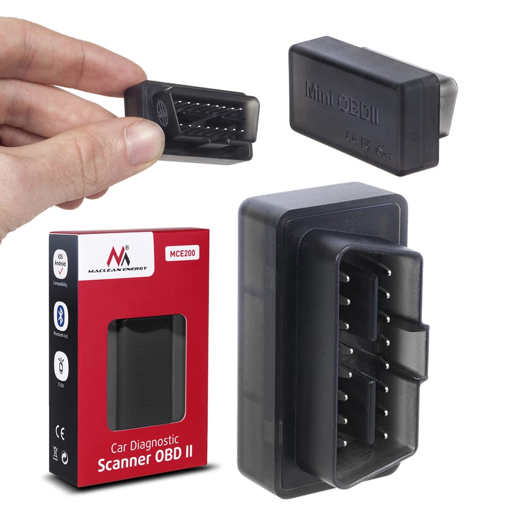 Image secondaire de Maclean MCE200 OBD2 Dispositif de Diagnostic Bluetooth 4.0 iOS