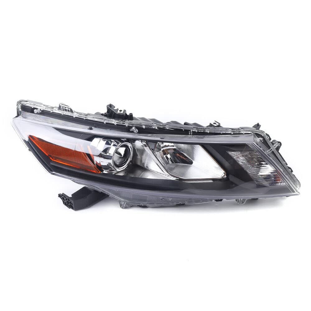 DuYouG For 2010 2011 2012 Honda Accord Xenon HID Headlight Headlamp Assembly Replacement Chrome Housing Right Passenger Side RH