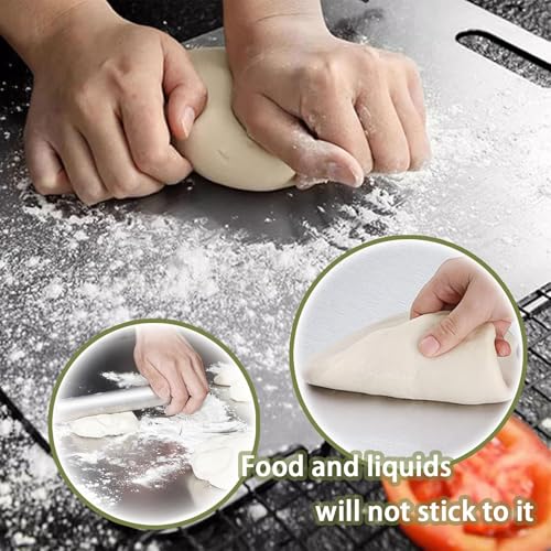 Save 84% on Pure Titanium Cutting Board Set of 3 - Dishwasher Safe