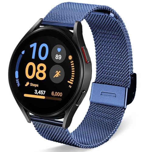 DEALELE �o���h Huawei Watch GT5 Pro 42mm / GT5 / GT4 41mm / Garmin Venu 3S / Fossil ���f�B�[�X Gen 6 18mm�ɑΉ� �X�e�����X�X�`�[�� ���^�� �~���l�[�[ ���C���b�V���X