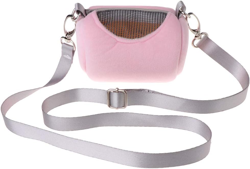 Portable Travel for Case Breathable Outgoing for Bag Pouch for Small Pet Hedgehog Hamster Sugar Glider Small Pet Bed, Gray-Other