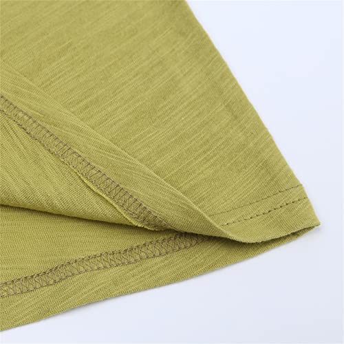 Toddler Baby Girls Boys Tank Tops Summer Solid Crewneck Shirts Tops Classic Loose Soft Sleeveless (Mint Green, 6 Years)4