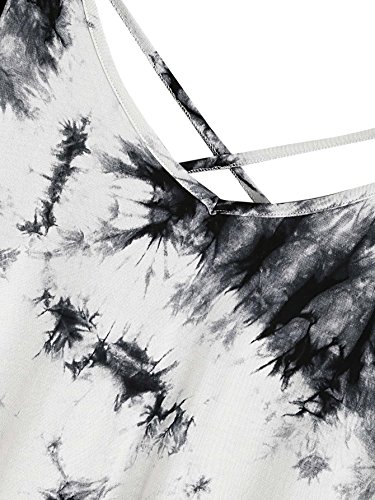 SweatyRocks-Womens-Tie-Dye-Criss-Cross-Back-Short-Sleeve-Crop-Summer-T-Shirt SweatyRocks-Womens-Tie-Dye-Criss-Cross-Back-Short-Sleeve-Crop-Summer-T-Shirt