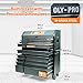 Olympia Tools Heavy Duty 52in. 15-Drawer Tool Chest and Rolling Cabinet Combo, Mechanic Tool Organizer Box for Garage Workshop, Black