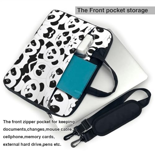 Funda para Laptop AMAZWI Panda 13-15.6 Pulgadas miniatura 4