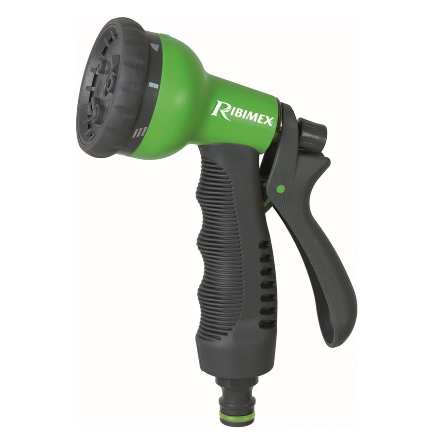 Pistola a mela multigetto da irrigazione BMI, bimateriale con rivestimento antiscivolo Soft-Touch