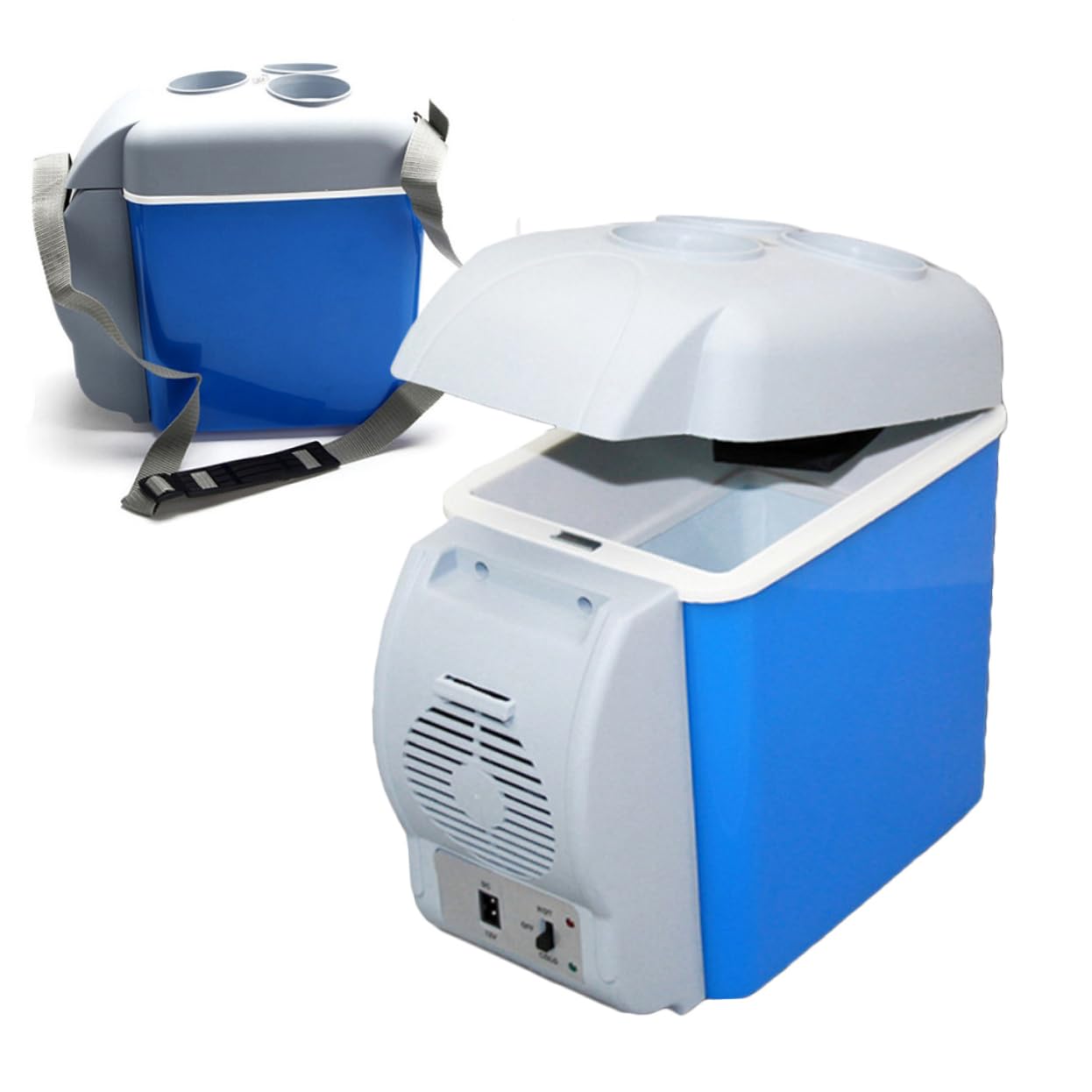 OSOLADY 0.3 cu ft Beverage Cooler Blue Outdoor Refrig