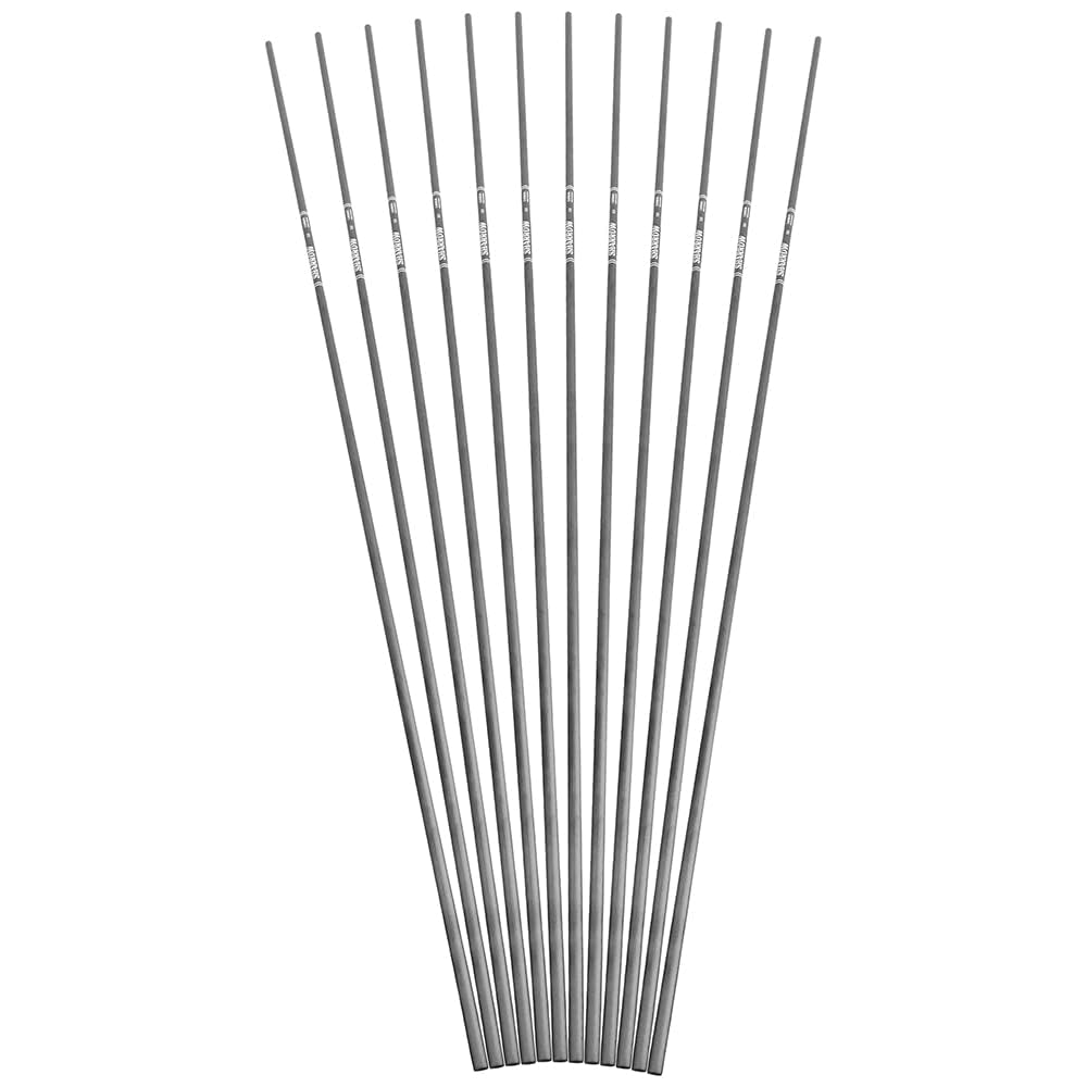 wolfman Archery 31 Inch Pure Carbon Arrow Shaft ID 4.2 mm Spine 500 600 900 Hunting Arrow Shaft Tube for DIY Hunting Arrow Raw Bare Shaft for Recurve Bow Compound Bow (24 Pcs, Spine 900)