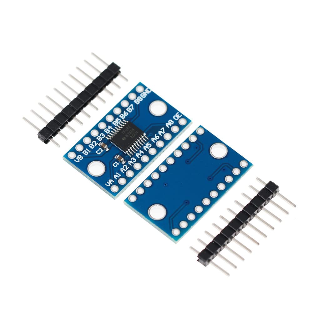 5 Pezzi TXS0108E 8 Canali Convertitore di Livello Logico Bidirezionale Alto Duplex Shifter 3,3 V 5 V