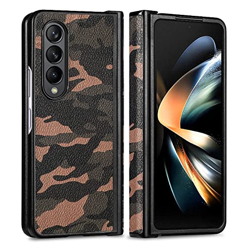 Coque Galaxy Z Fold 3 camouflage noir idéale pour sécuriser votre smartphone en randonnée