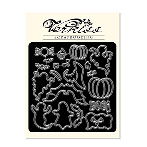 Verkiss - Plantilla de troquelado en papel magnético, diseño de Halloween