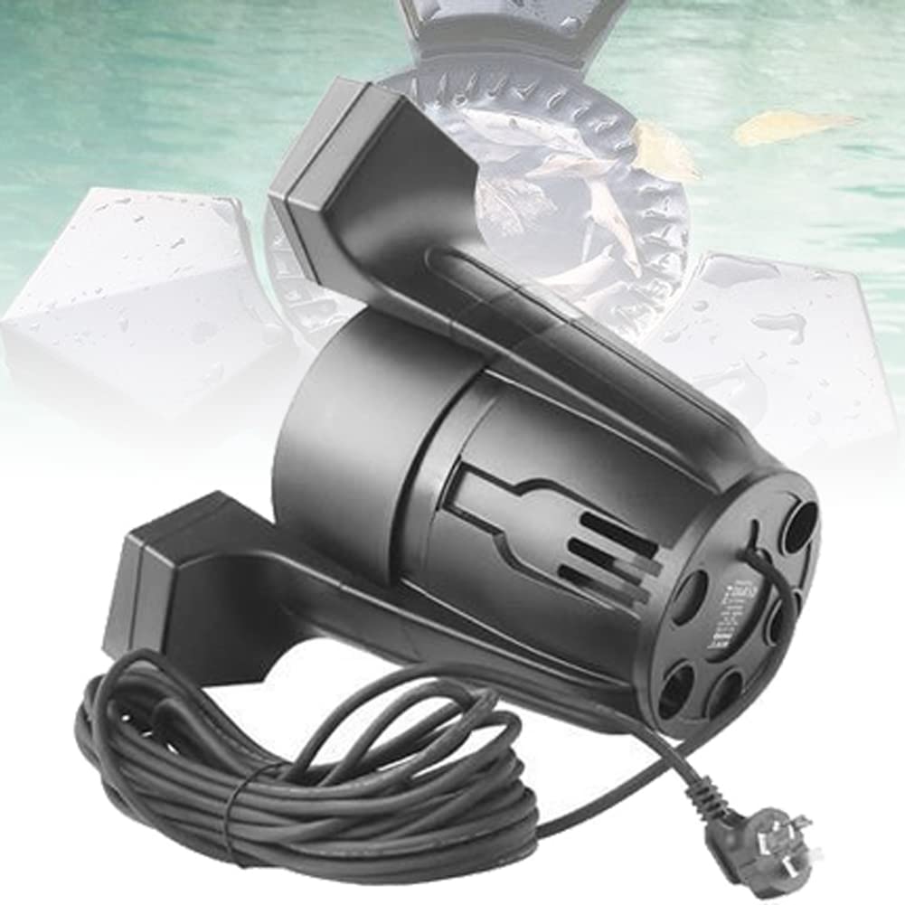 Skimmer Galleggiante per Stagno, Robot Skimmer per Piscina, Pulitore Automatico per Piscina, Aspirapolvere per Stagno, Rete per Skimmer per Foglie per Piscina per Laghetto per Pesci, 270 ft