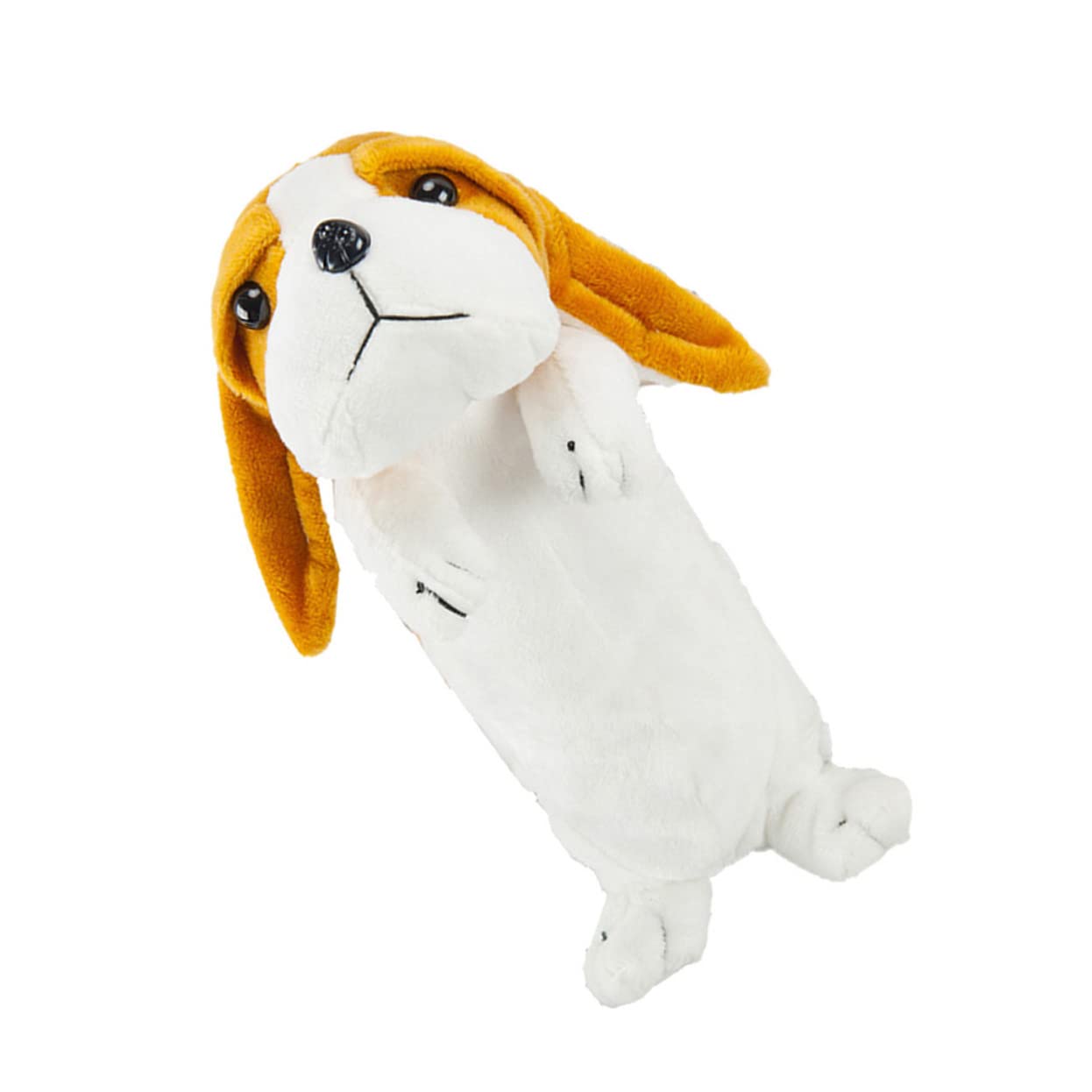 Ciieeo 3pezzi Astuccio Portapenne Peluche Forma Di Cane Adorabile Astuccio Per Cancelleria e Cosmetici Design Compatto e Portatile Ampio Spazio Di Stoccaggio Con Cerniera Per Studenti e