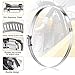 MIAHART 6 inch Hose Clamp Adjustable 304 Stainless Steel Duct Clamps Worm Gear Adjustable 141mm-165mm Hose Clamp (Pack of 6)