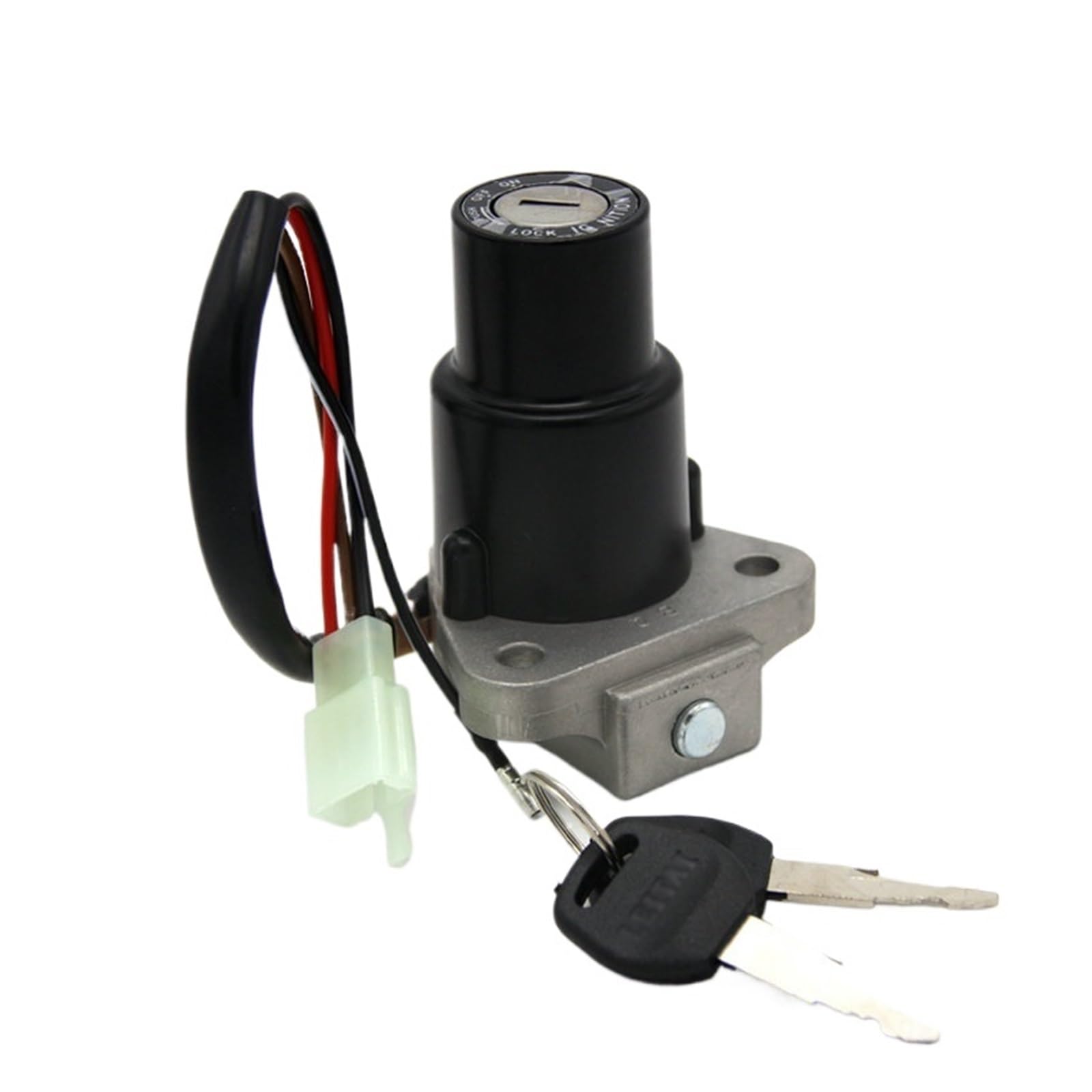 Cerradude encendido con llaveJuego Ajuste para Yamaha FJ600 FJ1100 FJ1200 FZ750 FZR750 FZR1000 SR250 piezas interruptor de arranque juego de llaves de bloqueo