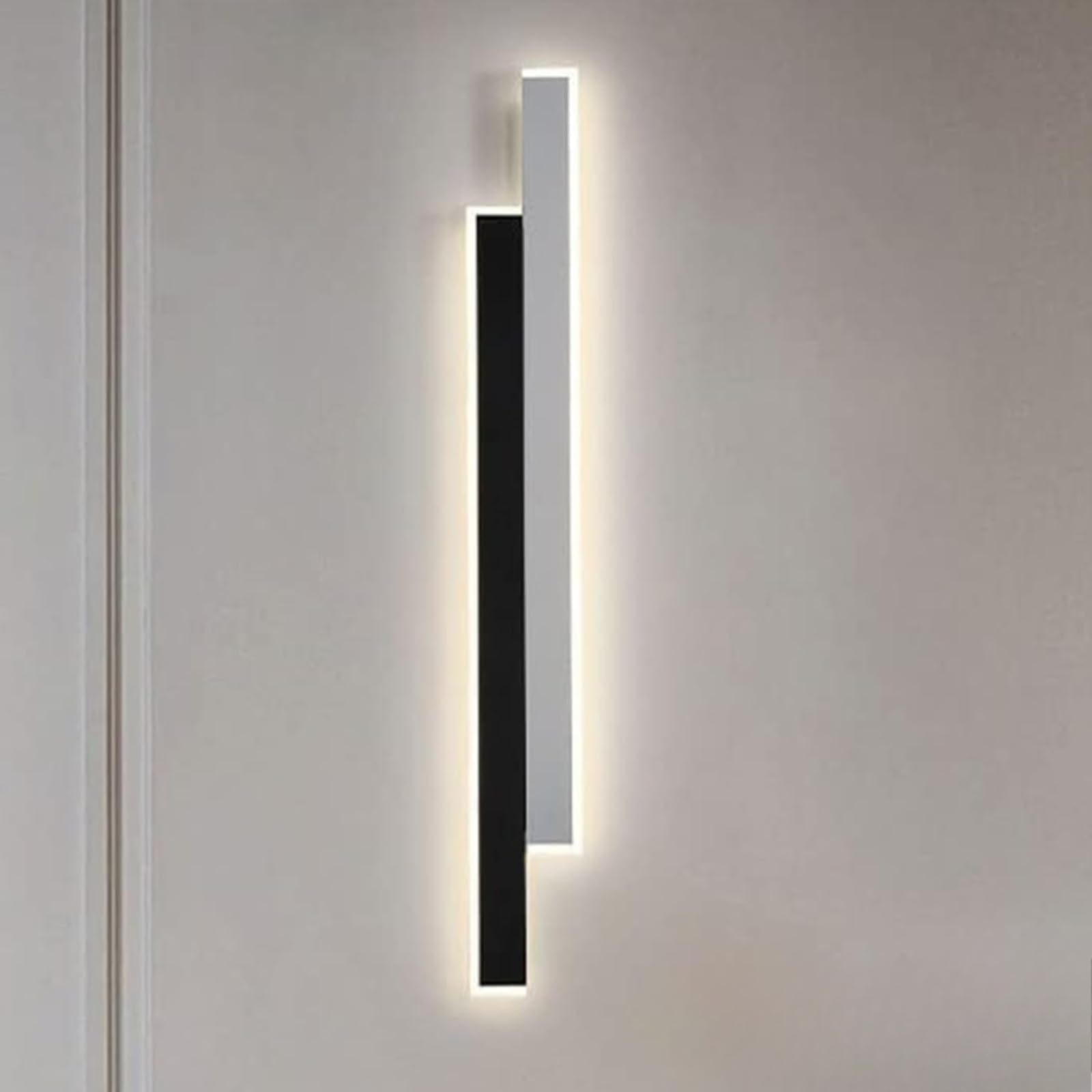 Lampara de pared negro para crear ambientes acogedores en salones contemporáneos y zonas de lectura 8
