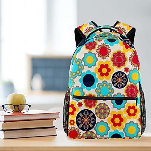 Sac à dos décontracté pour femme multicolore idéal pour le quotidien - 6