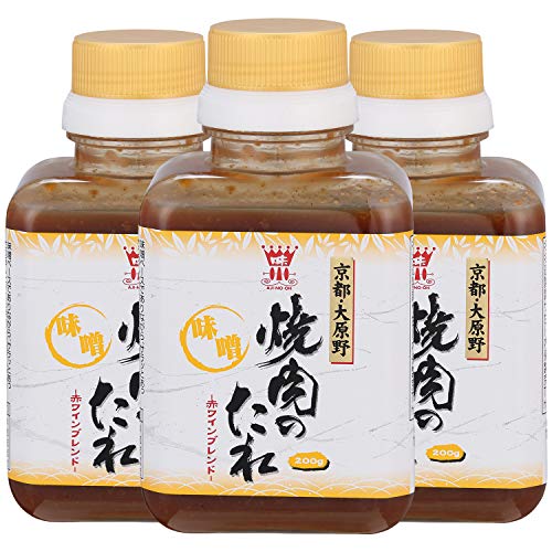 味の王 焼肉のたれ 味噌 赤ワインブレンド 200g