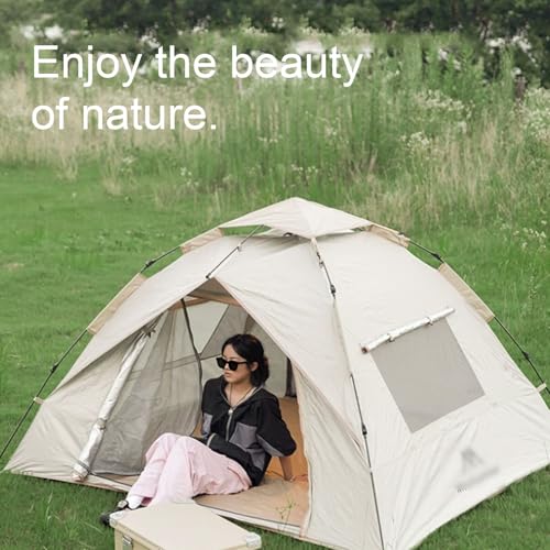 Carpa automática pop-up portátil para camping al aire libre miniatura 3