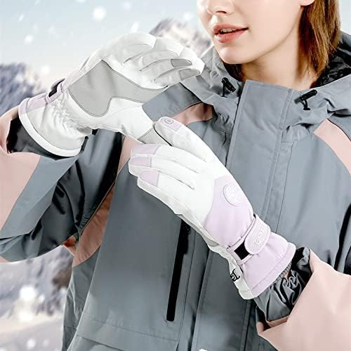Winter Ski Gloves for Men & Women, Waterproof Insulated Cold Weather Work Gloves, Touchscreen Snow Gloves for Skiing, Snowboarding, Running, Cycling, Winter Work - Image 3