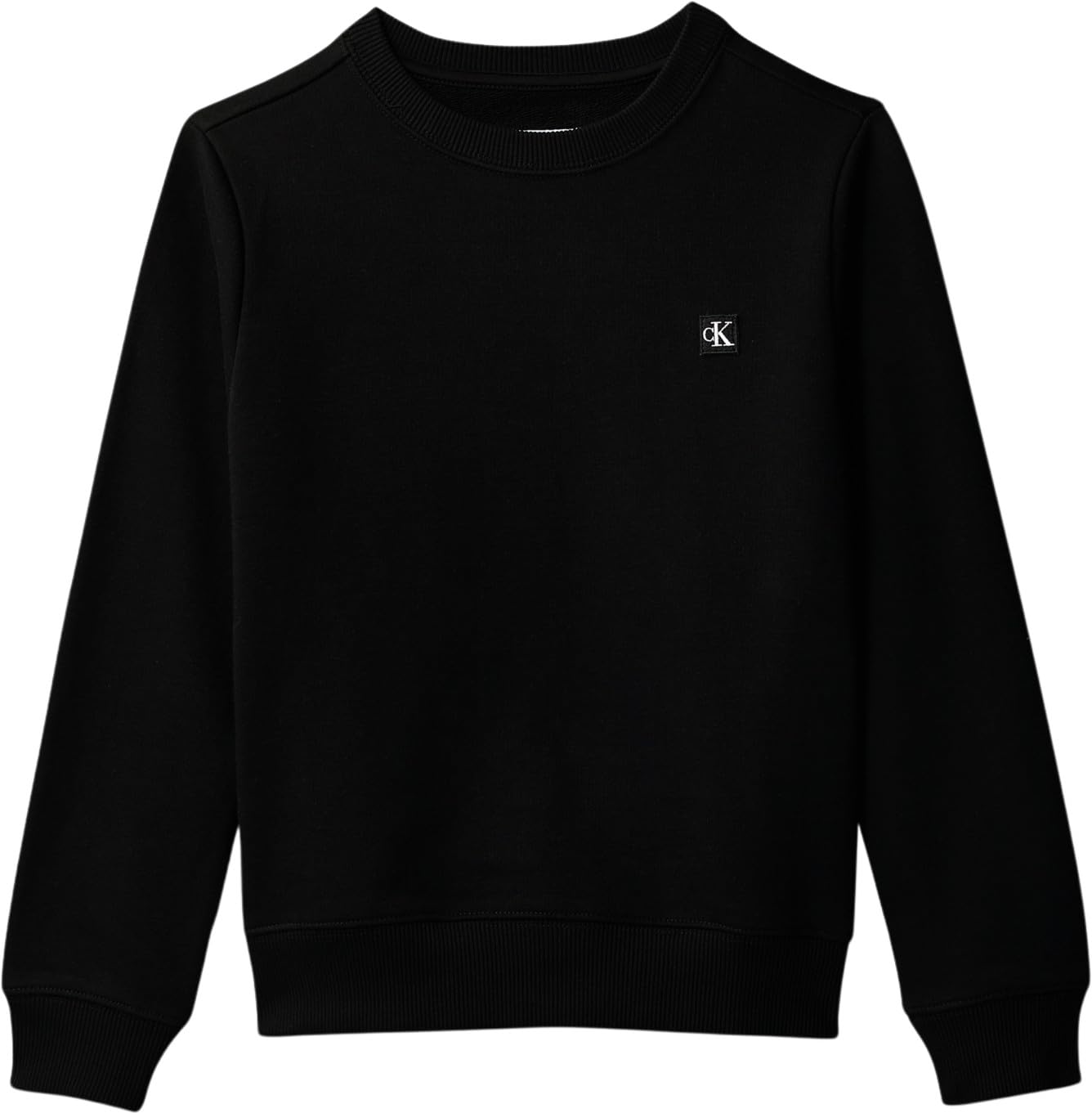 Calvin Klein Mini Badge Reg CN Lv1cksjb33 Altre Felpe Unisex - Bambini e Ragazzi