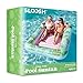 SLOOSH Inflatable Tanning Pool Lounger Float, 85