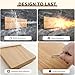 GWP02S Wood Grain Garage Wall Protector Car Door Protectors, Garage Accessories, Parking Stopper for Garage, Tool-Free, Designed in Germany (4-Pack Wood Grain)
